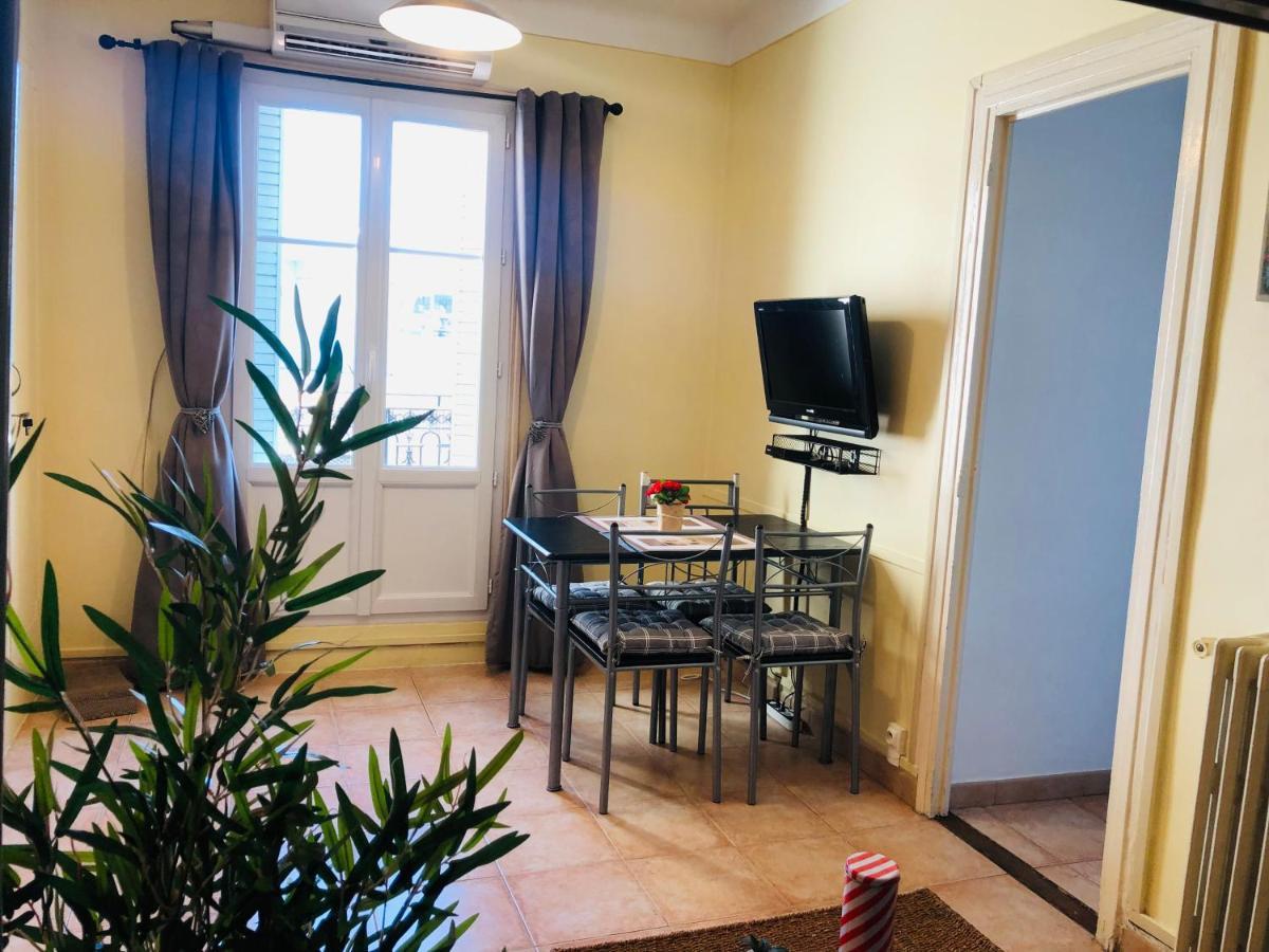"Studio Ensoleille A Deux Pas Des Plages Avec Sa Grande Terrasse Privee !" Nicea Zewnętrze zdjęcie