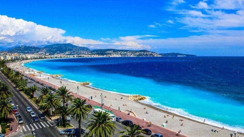 "Studio Ensoleille A Deux Pas Des Plages Avec Sa Grande Terrasse Privee !" Nicea Zewnętrze zdjęcie